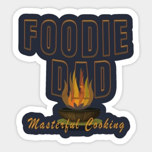 Father's Day  Foodie Dads Sticker